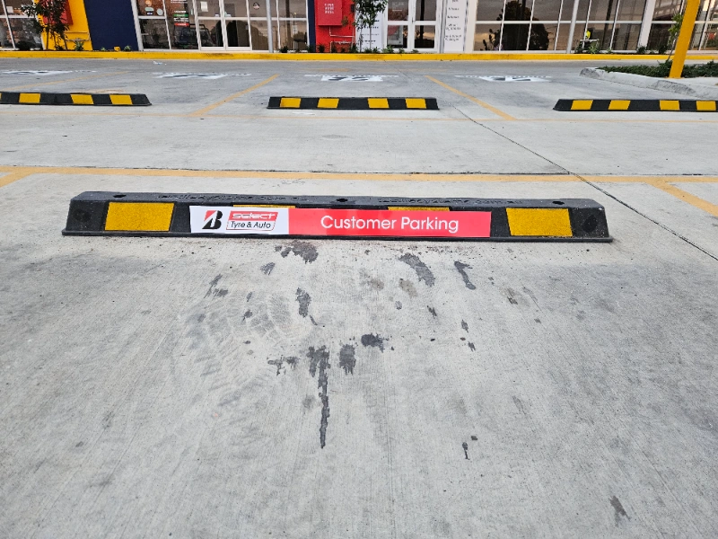 Completed directional carpark signage Toowoomba project